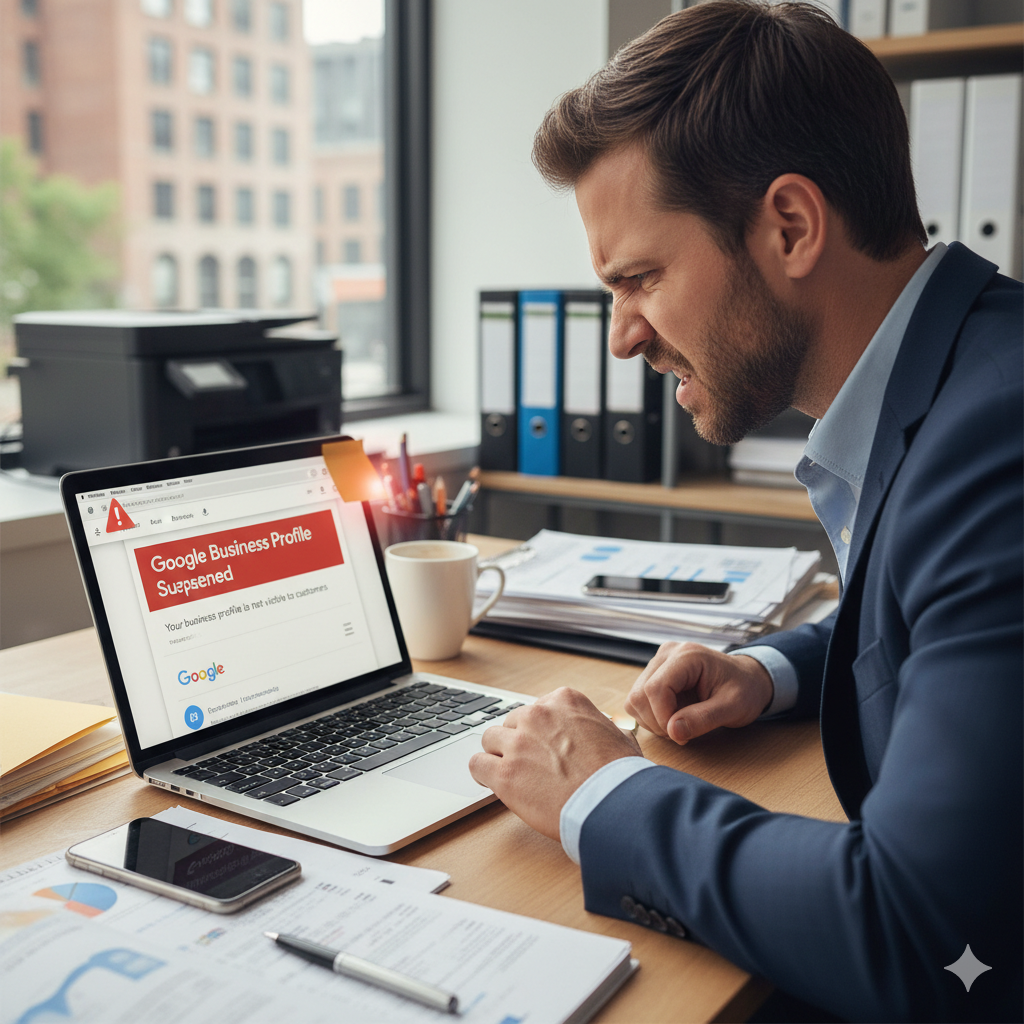 Sample appeal template for suspended Google Business Profile